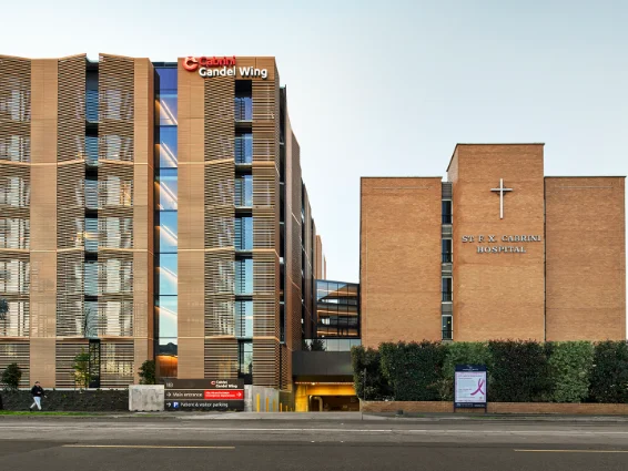 Cabrini Malvern, hospital exterior